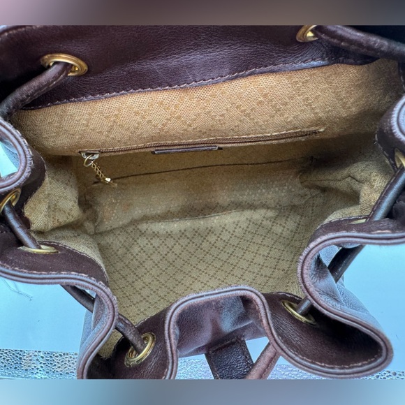 Gucci-Authentic-Vintage - Bamboo Backpack Leather Brown - Picture 14 of 16